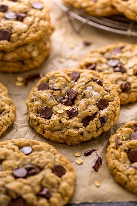 Chewy Oatmeal Chocolate Chip Cookies Baker By Nature