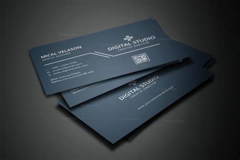 Top Ranked Creative Business Card Design 002229 Template