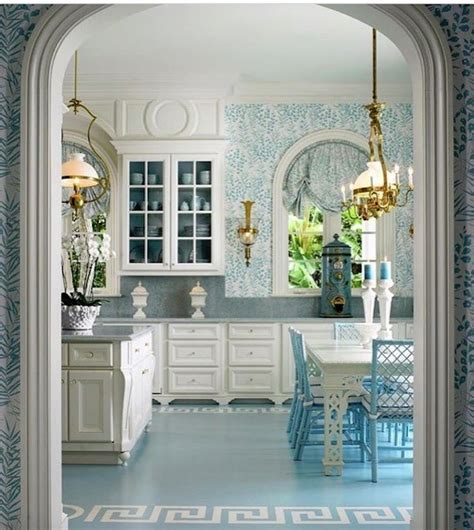 Chinoiserie Chic The Blue And White Chinoiserie Kitchen In 2021