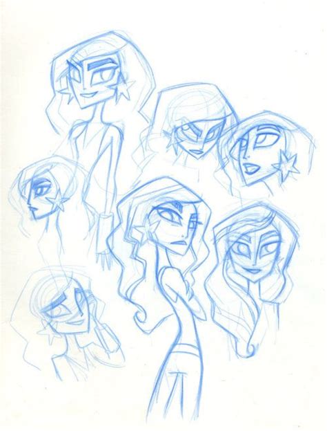 Lauren Faust Character Sketches For Super Best Friends Forever