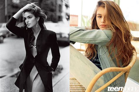 Cindy Crawfords Daughter Kaia Gerber Poses For Teen Vogue Fashion Gone Rogue