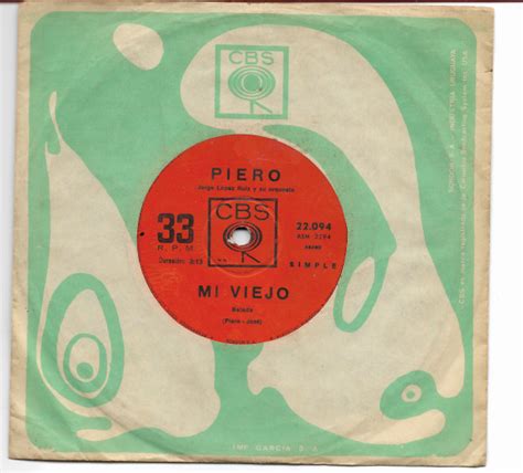 Piero Mi Viejo Si Vos Te Vas Vinyl Discogs