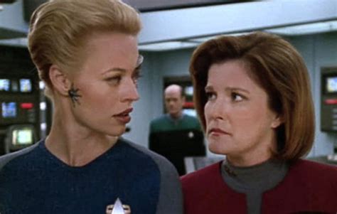 Stlv18 Kate Mulgrew Says Seven Of Nine Brought Janeway To Life On