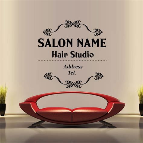 Nonton film semi beauty salon special service 4 2020 subtitle indonesia. Hair Salon Vinyl Wall Decal Hair Salon Name Custom Wall ...