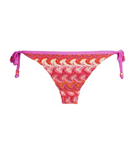 Patbo Pink X Harrods Crochet Beach Bikini Bottoms Harrods Uk