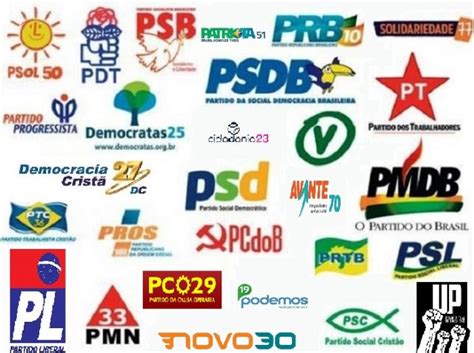 Existem partidos em formação no Brasil fora que estão aptos para