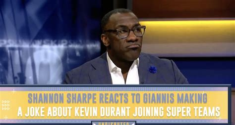 Shannon Sharpe Rips Giannis Antetokounmpos ‘daily Show Appearance ‘i