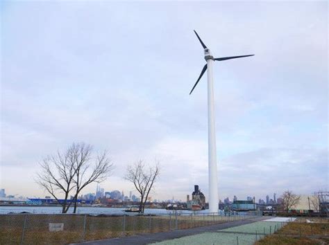 Nyc Unveils Its First Large Scale Wind Turbine On The