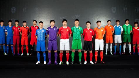 Nike Football Unveils 2012 Chinese Super League Team Kits Nike News