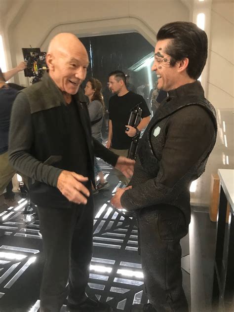 The Trek Collective Picard Behind The Scenes Tng Cast Reunion Borg