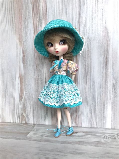 Blythe Floral Dress Doll Clothes Pullip Doll Outfit 30 Cm Etsy