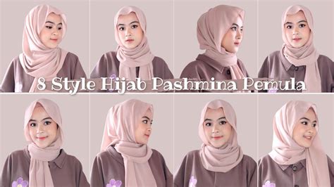 Tutorial Hijab Pashmina Kekinian Untuk Pemula Mudah Dan Ga Ribet By Oneda Youtube
