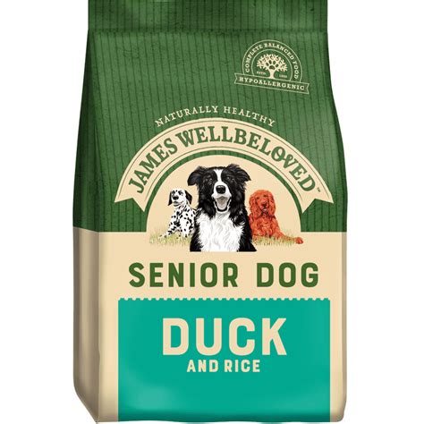 James Wellbeloved Senior Dog Duck And Rice Trusty Pet Supplies