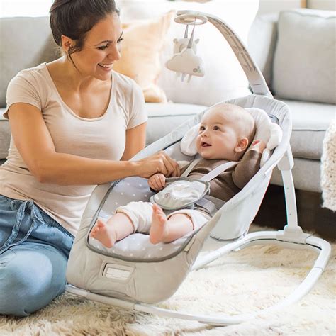 Ingenuity Infant To Toddler Rocker And Foldable Baby Bouncer Seat