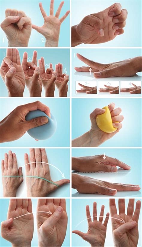 The Best Hand Exercises For Arthritis Pinnable Chart The Whoot Arthritis Exercises Hand