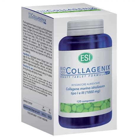 Biocollagenix Integratore Collagene Esi 120 Compresse