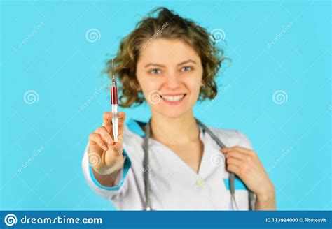 Nurse Or Doctor Liquid Drug Or Narcotic Health Care In Hospital