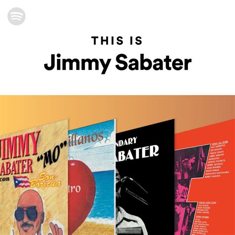 This Is Jimmy Sabater Spotify Playlist