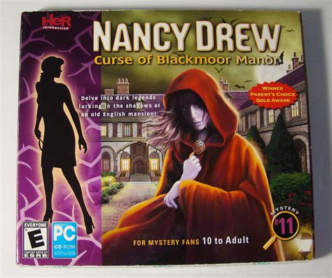 Nancy Drew Curse Of Blackmoor Manor New 2004 Pc Game Mystery 11