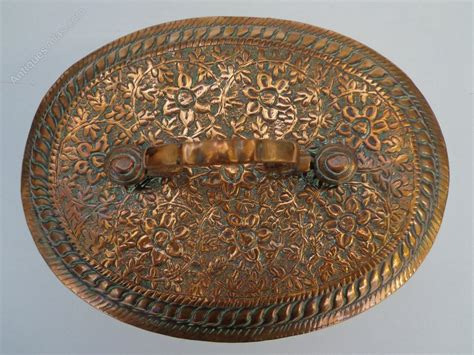 Antiques Atlas Late 19th Century Indian Copper Spice Container