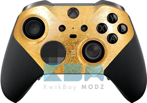 Custom 24k Gold Xbox One Elite Series 2 Controller
