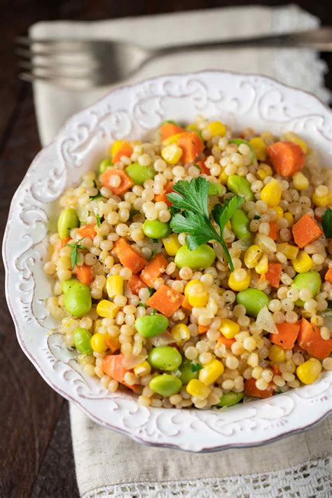 Traditionally served to children in israel, it's become a trendy side in the us, probably because it is extremely versatile. Israeli Couscous with Veggies - Veggie Chick