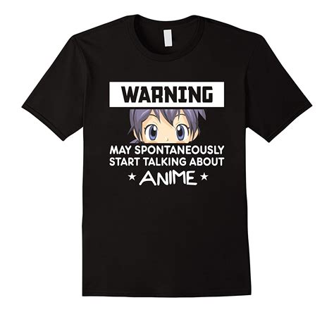 Warning May Spontaneously Start Talking About Anime T Shirt Short