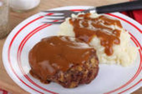 Our most trusted hamburger steak recipes. Easy Hamburger Steaks with Brown Onion Gravy Recipe by myra - CookEatShare