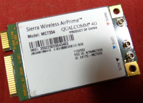 Sierra Wireless Mc7354 Airprime Qualcomm 4g Mc Series Wireless Embedded Module Ebay