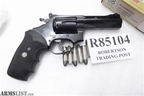Armslist For Sale Rossi 38 Special Model 851 Blue 4 Inch Full Lug