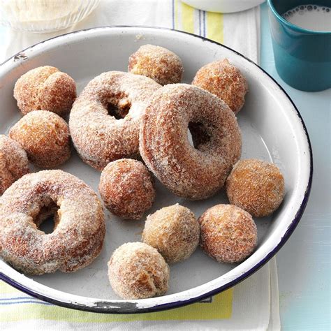 Apple Cider Doughnuts Recipe How To Make It Taste Of Home