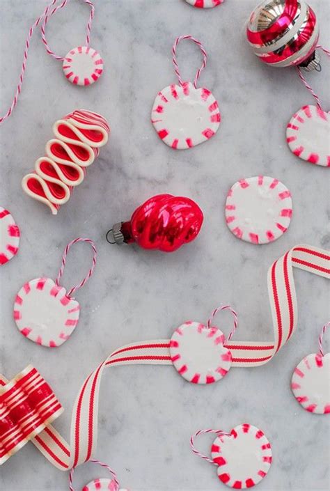 Diy Peppermint Candy Christmas Ornaments The Proper Pinwheel Candy
