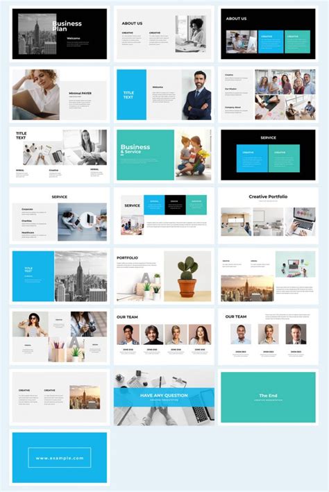 Download A Business Plan Presentation Template For Adobe Indesign