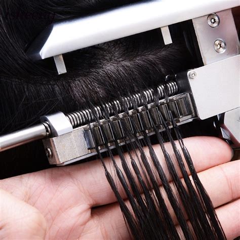 6d Second Generation Hair Extension The 2nd 6d Hair Extensions Tools 6d Hair Extension Machine