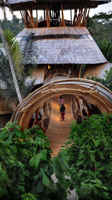 Bamboo House Design Tree House Bamboo Architecture Bamboo House