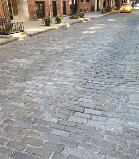 Cobblestone Streets Brooklyn New York Antique Reclaimed Old Granite