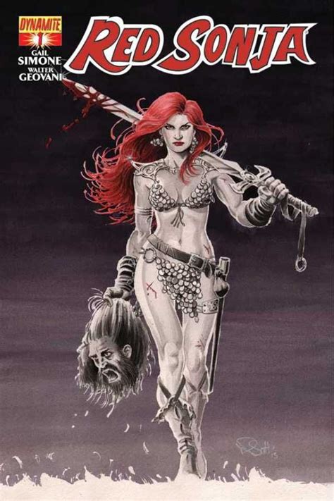 Red Sonja Conan The Barbarian Comic Art
