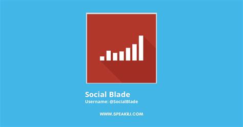 Social Blade Twitter Followers Statistics Analytics Speakrj Stats