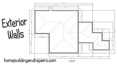 How To Draw Exterior Walls In Home Designer Floor Plans Youtube