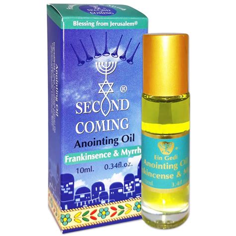 Second Coming Anointing Oil Faith Made In Israel 10ml