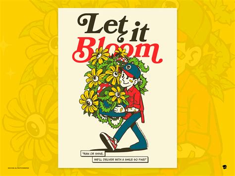 Let It Bloom By Iqbal Hakim Boo On Dribbble