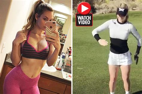 Paige Spiranac World S Hottest Golfer Shows Off Dance Moves On Green