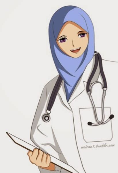 Dokter Kartun Berhijab Homecare24