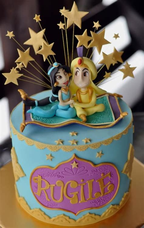Aladin Aladdin Cake Cool Birthday Cakes Jasmine Cake