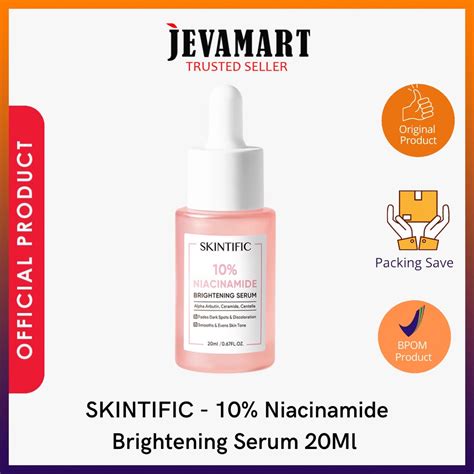 Jual Skintific 10 Niacinamide Brightening Serum Bpom Shopee Indonesia