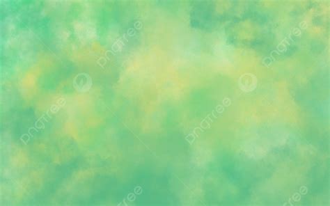 Watercolor Green And Yellow Mixed Background For Digital Painting