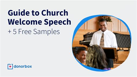 The Ultimate Guide To Church Welcome Speech 5 Samples