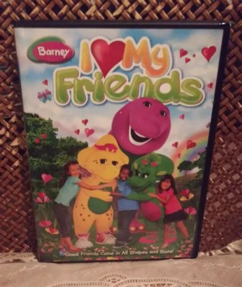 Barney I Love My Friends Dvd Mint Condition Ships 1st Class Free 780
