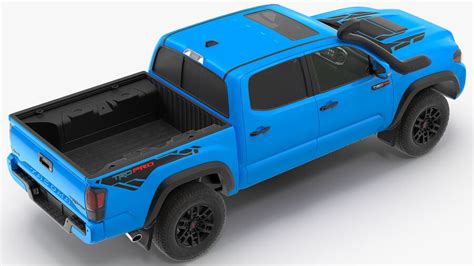 Toyota Tacoma Trd Pro Voodoo Blue 2021 Rigged Model 3d 149 Max Free3d