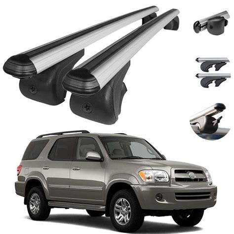Roof Rack Cross Bars Luggage Carrier Silver For Toyota Sequoia 2001